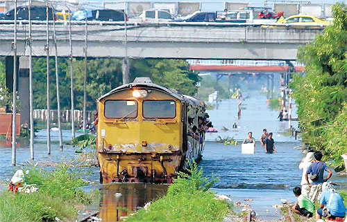 Бангкок 2011 наводнение